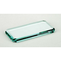 Beveled Edge Jade Glass Base (3"x1/2"x4")